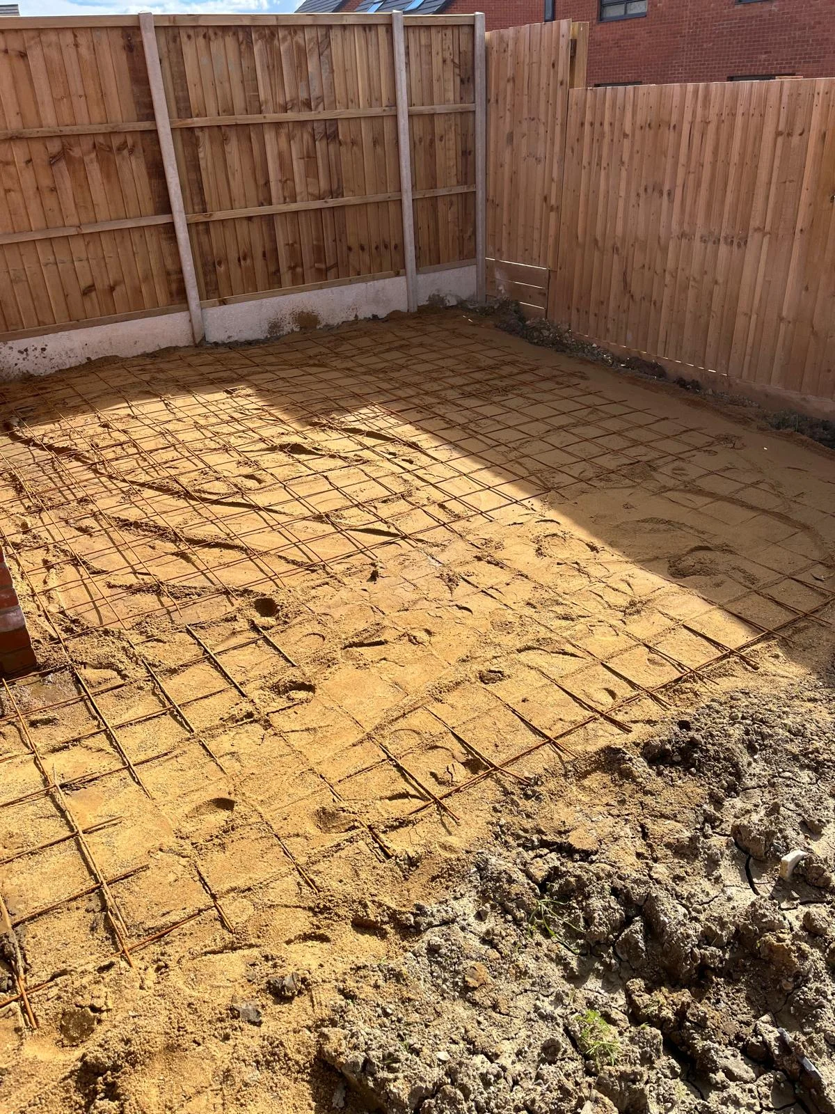 Before: garden